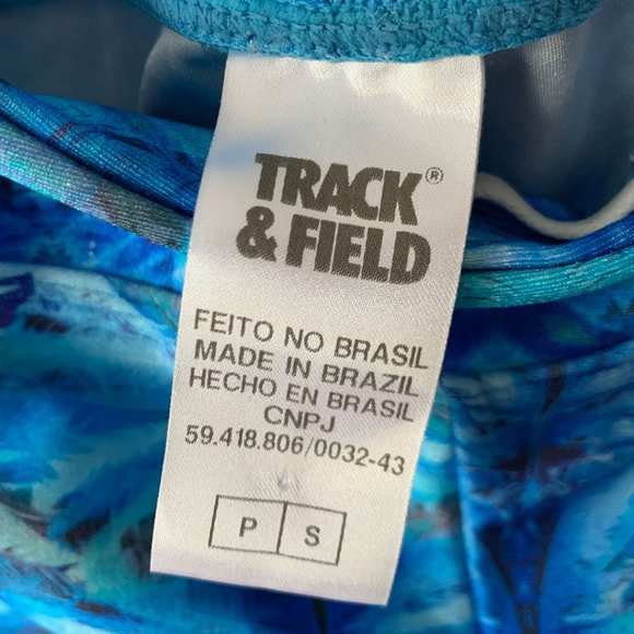 Track & Field Blue Athletic Workout Leggings NWOT - Picture 7 of 7